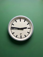 1950s East German Industrial Factory Clock By RFT