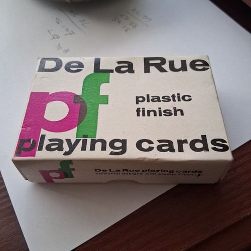 Vintage rue playing - de,