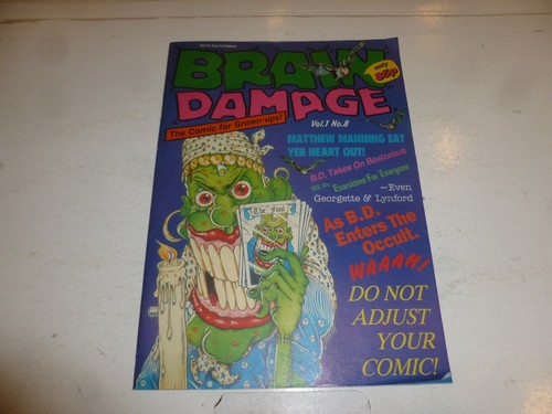 Brain damage comic - -,