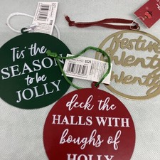 3 Hanging Christmas Tree