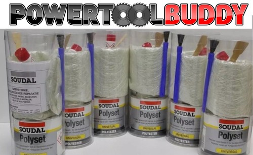 Soudal fibreglass repair kit - soudal,