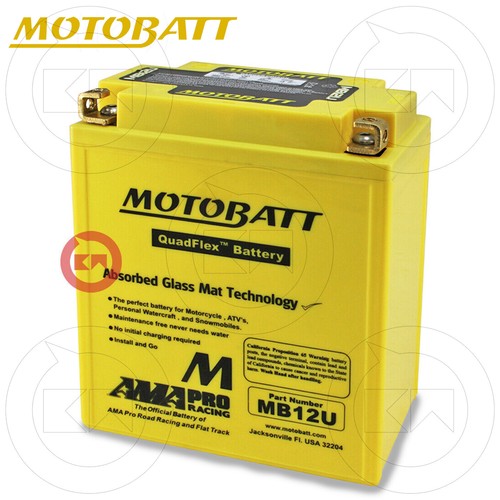 Motobatt mb12u sealed battery - sealed,
