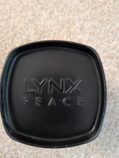 Lynx Peace Black Storage Tin