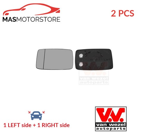 Rear view mirror glass pair - rear,