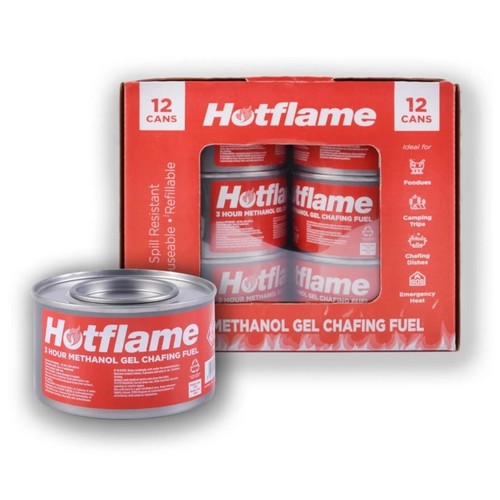 Hotflame gel cans - 3, hour