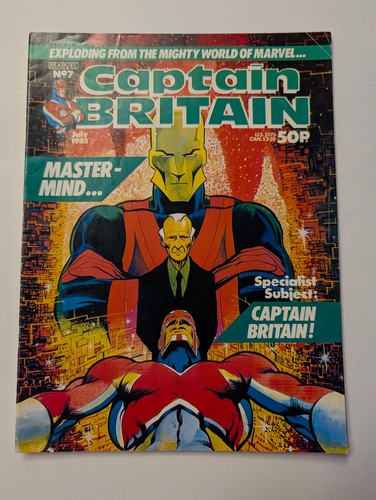 Captain britain comic 7 - britain,