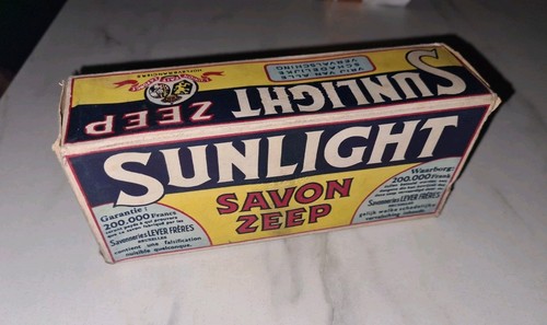 Vintage retro sunlight soap - vintage,