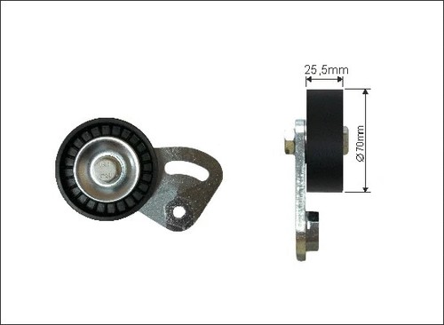 Belt tensioner ribbed - v-ribbed,