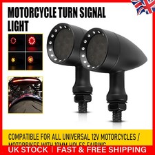 Motorcycle amber red front - 2x,