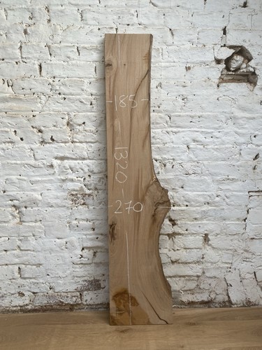 Waney edge live - edge, oak