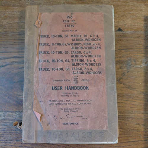 Original 1954 war office - original,