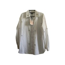 QED LDN LONDON UK SIZE M WHITE