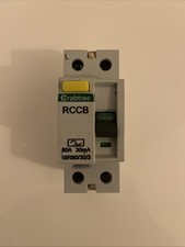 Crabtree 80A RCCB 30mA Used