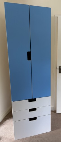Ikea stuva wardrobe blue - stuva,