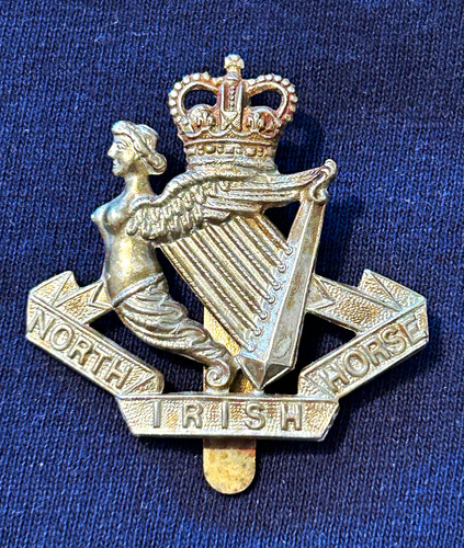 North irish horse cap badge - horse,
