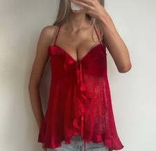 Women’s Vintage Red Sheer
