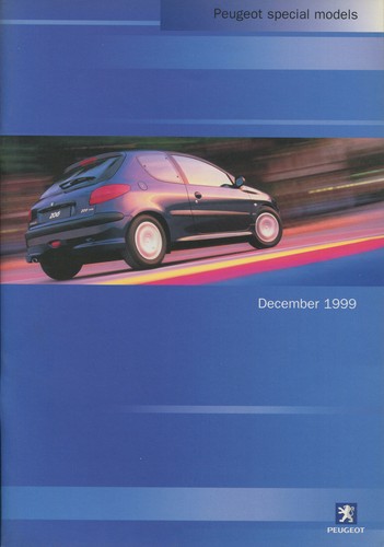 Car brochure peugeot special - peugeot,