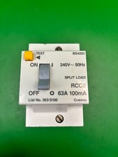 Crabtree 363/S100 63A 30mA