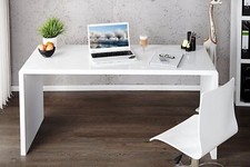 ENZO White Office DESK  (F1)