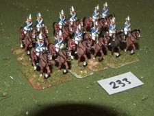 25mm COLONIAL & 19TH CENTURY / PRUSSIAN 1870 - 12 CUIRASSIERS - (233)