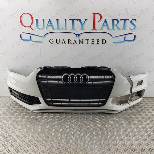 Audi front bumper white - a4,