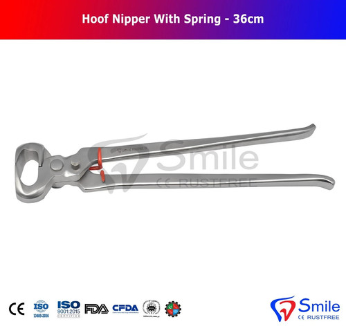 Farrier hoof cutter with solid - farrier,