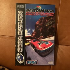 Sega Saturn Daytona USA  championship circuit edition Game + Manual