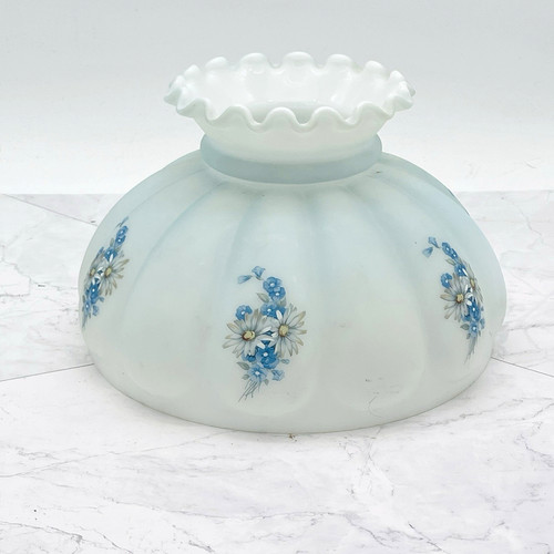 Vtg blue floral hurricane - vtg,