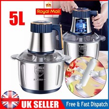 5L 500W Electric Meat Grinder Mincer Mixer Home Blender Food Chopper Processor