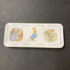 Vintage 1987 Peter Rabbit Pencil Tin