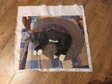 Finished cross stitch picture - finished,