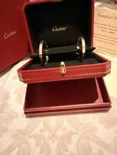 Cartier Love Hoop Earrings Yellow Gold B8028200