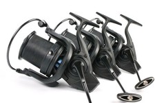 3x Daiwa 19 Basia 45 SCW-QD Big Pit Reel Carp Fishing 