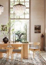 Oak Dining Table Linea Oval