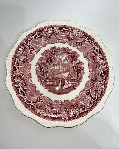 Masons ironstone vista red - vista,