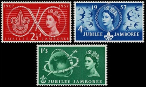 1957 scouts jubilee jamboree - 1957,