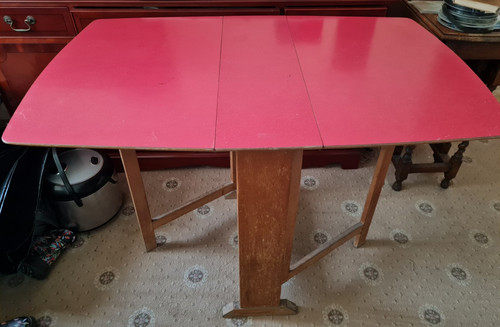 Retro formica fold - , drop