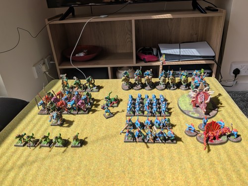 Games workshop large lizardman - games,