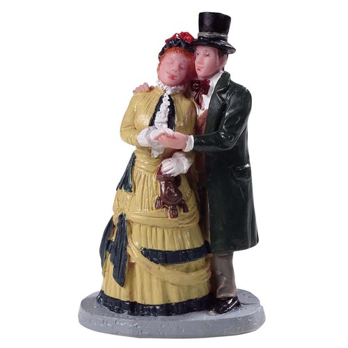Lemax dickens couple figurine - dickens,