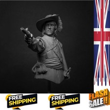 Resin soldier 1/10  ancient fantasy man bust  warrior Model Unassambled Unpai...