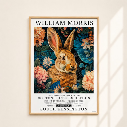William morris rabbit wall - morris,