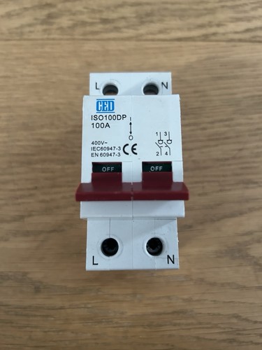 Ced 100 amp main - 100, switch