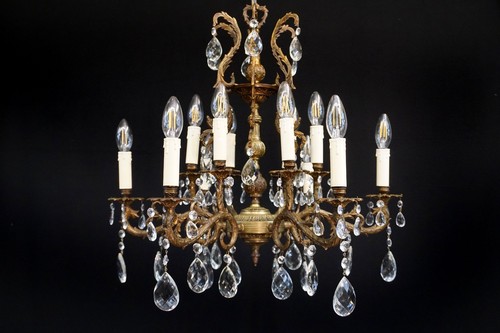 Antique light large french - antique,