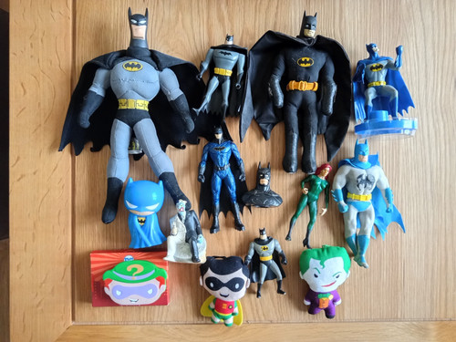 Batman action figures - /, plush