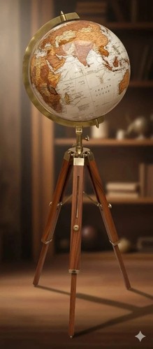Floor world globe with - globe,