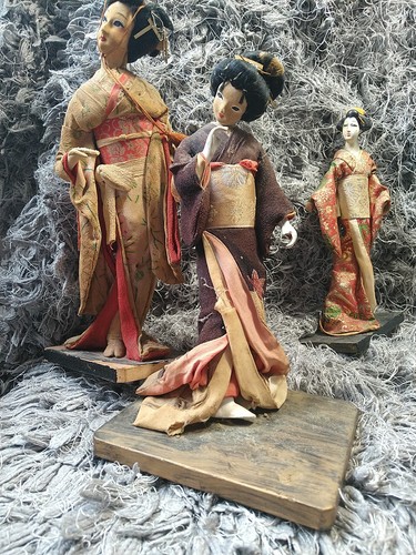 Large wooden fisherman - wooden,