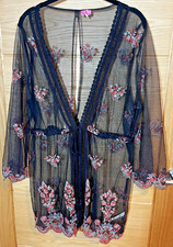 RIVER ISLAND Black Sheer Tie