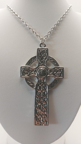 Large celtic cross - celtic, pendant