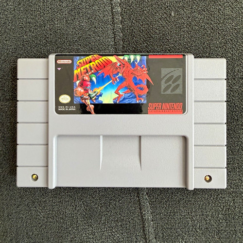 Nintendo super metroid - super,