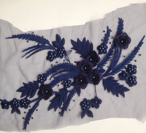 Beaded sequence lace - beaded,